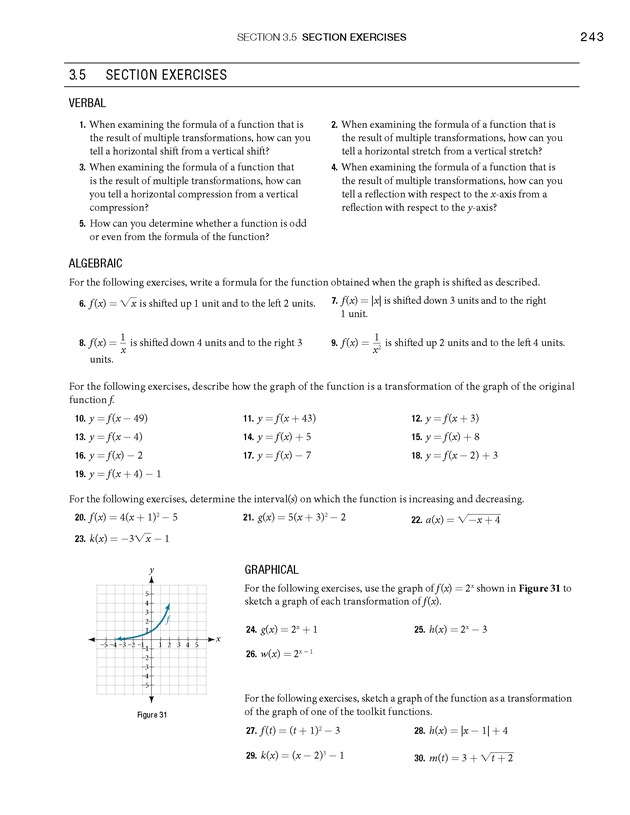 Algebra and Trigonometry - Front Matter 261